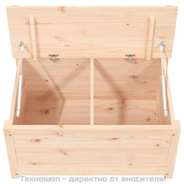 Пейка, 80x41x77 см, борово дърво масив