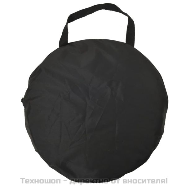 Мрежа за футболна врата с мишена 120x80x80 см полиестер