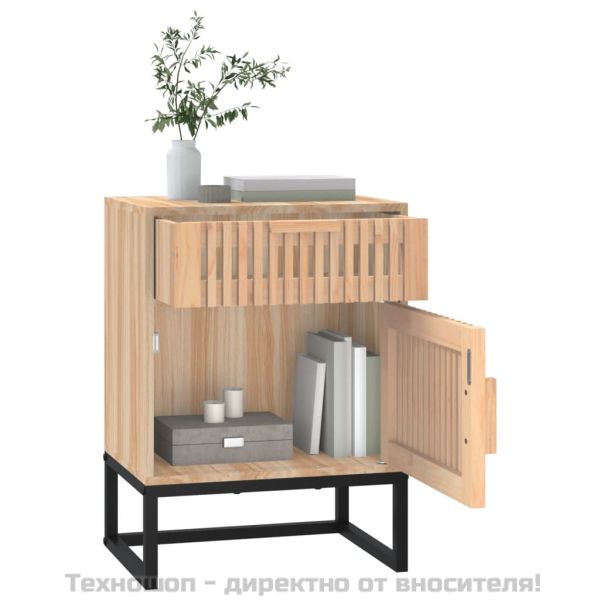 Нощни шкафчета, 2 бр, 40x30x55,5 см, инженерно дърво