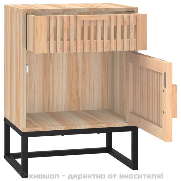 Нощни шкафчета, 2 бр, 40x30x55,5 см, инженерно дърво