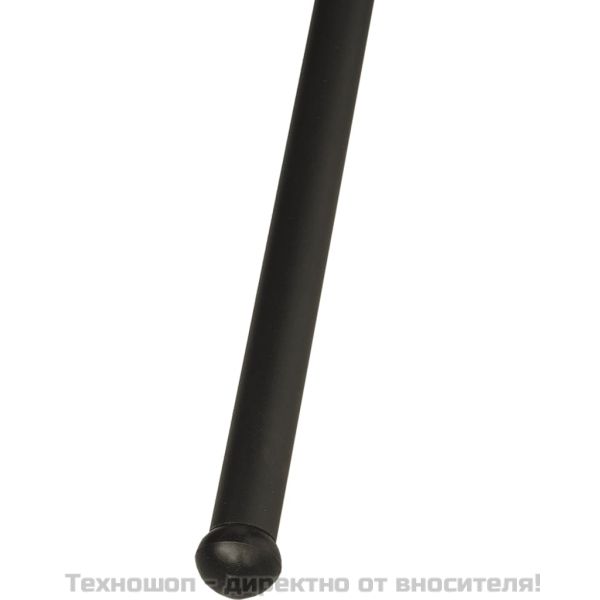 Градински стол-люлка възглавница тъмносив плат Оксфорд/стомана