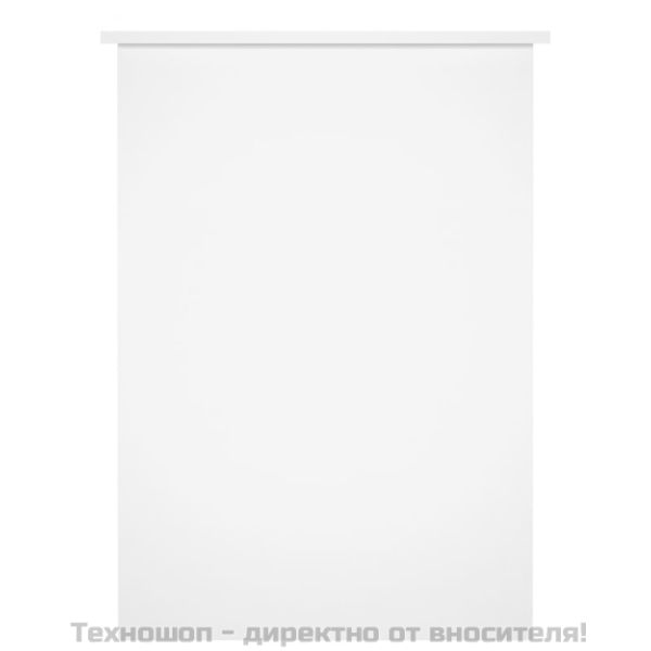 Бюро, бяло, 100x55x75 см, инженерно дърво