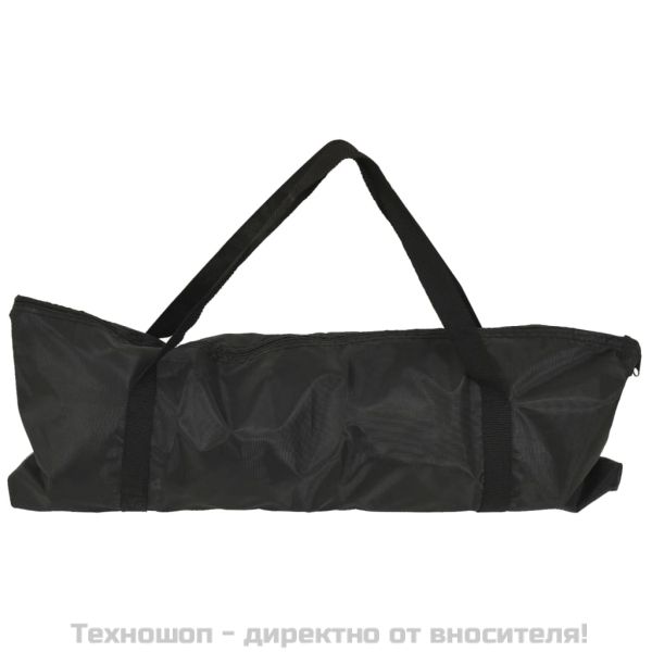 Мрежа за бадминтон, жълто и черно, 600x155 см, PE плат