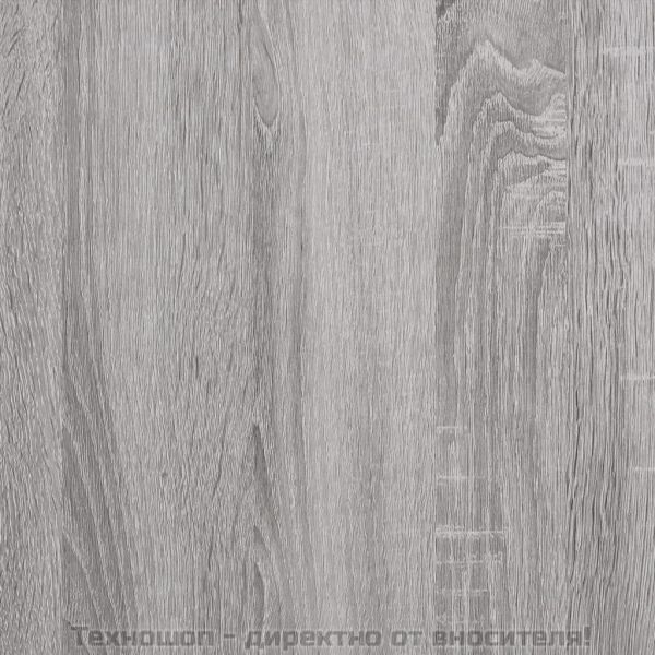 ТB шкаф, сив сонома, 157x35x52 см, инженерно дърво