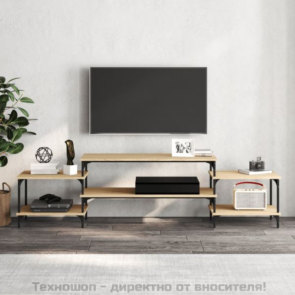 ТB шкаф, дъб сонома, 197x35x52 дсм, инженерно дърво