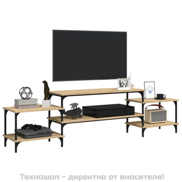 ТB шкаф, дъб сонома, 197x35x52 дсм, инженерно дърво