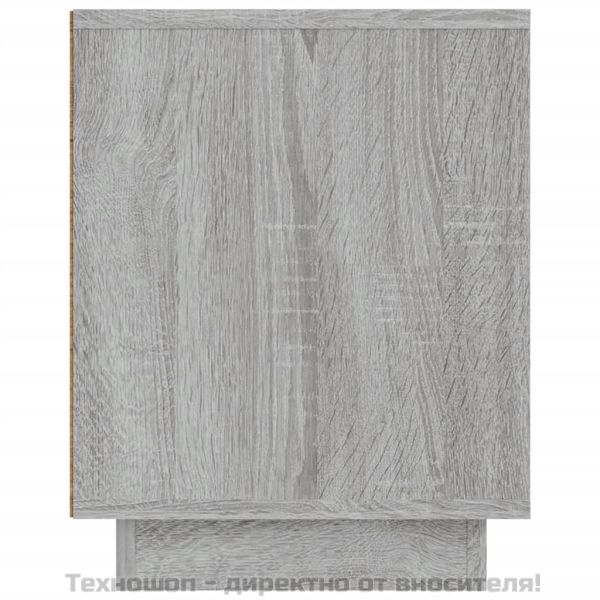 ТB шкаф, сив сонома, 80x35x45 см, инженерно дърво