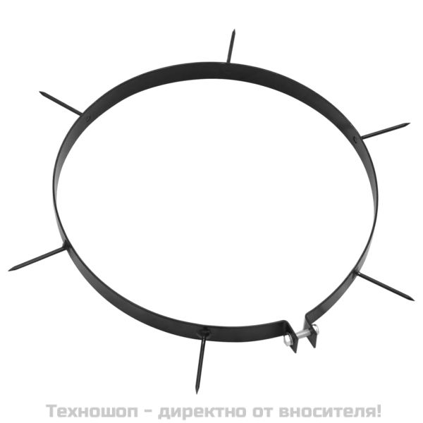 Скоби за аератор за трева 5 бр с шипове Ø 30 см желязо