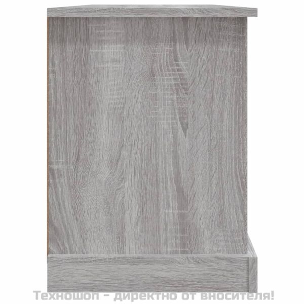 ТB шкаф, сив сонома, 99,5x35,5x48 см, инженерно дърво