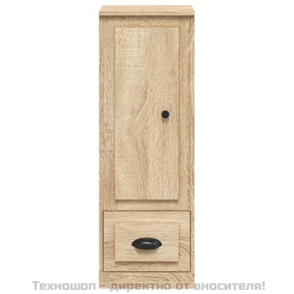 Висок шкаф, дъб сонома, 36x35,5x103,5 см, инженерно дърво