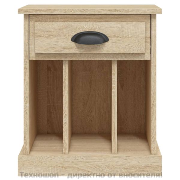 Нощни шкафчета, 2 бр, сонома дъб, 43x36x50 см