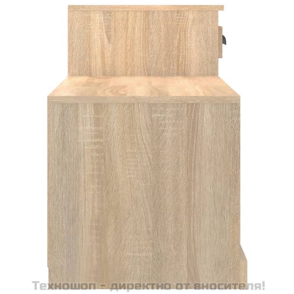 Шкаф за обувки, дъб сонома, 100x42x60 см, инженерно дърво