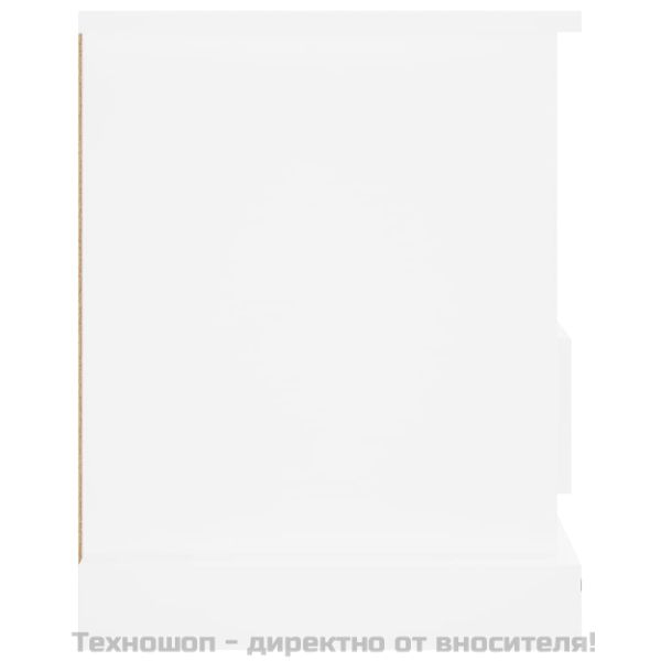 ТB шкаф, бял, 93x35,5x45 см, инженерно дърво