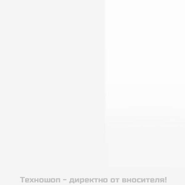 ТВ шкаф бял гланц 93x35,5x45 см инженерно дърво