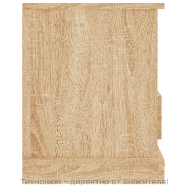 ТВ шкаф, сонома дъб, 93x35,5x45 см, инженерно дърво