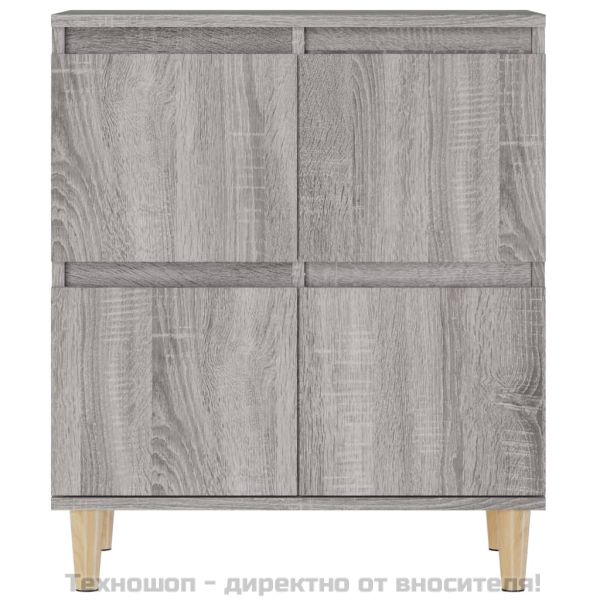Сайдборд, сив сонома, 60x35x70 см, инженерно дърво