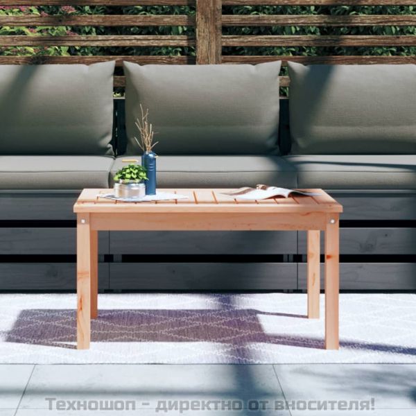 Градинска маса, 82,5x50,5x45 см, дугласко дърво масив