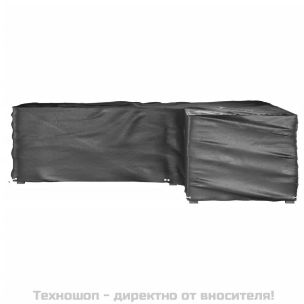 Покривало за ъглови градински мебели 16 капси 250x250x70 см