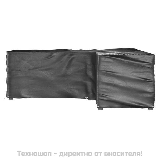 Покривало за ъглови градински мебели 16 капси 285x285x90 см