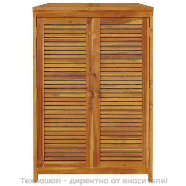 Градинска кутия за съхранение 70x87x104 см акациево дърво масив