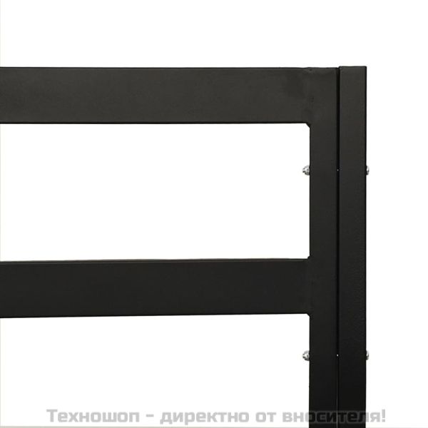 Градински стол с пясъчни възглавници, 76x76x79 см, стомана