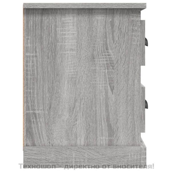 ТB шкаф, сив сонома, 102x35,5x47,5 см, инженерно дърво