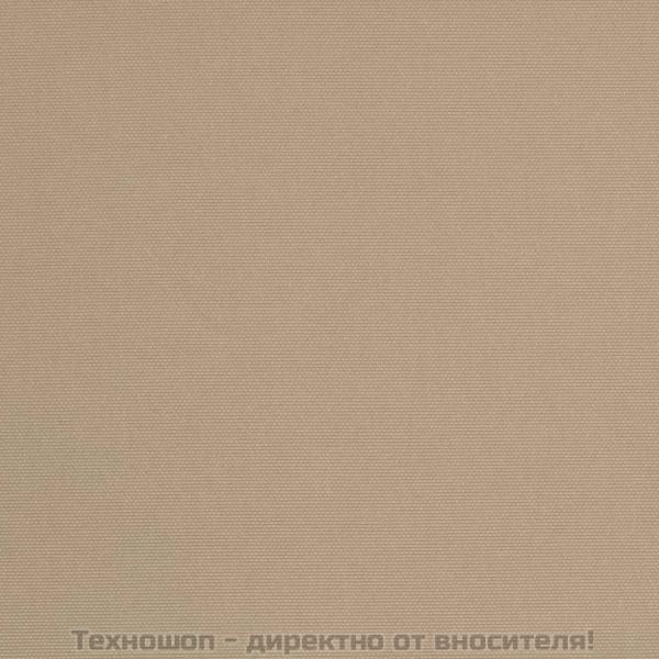 Градински чадър с дървен прът, таупе, 300x300x273 см