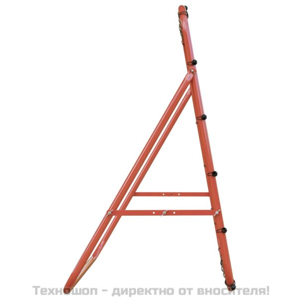 Регулируема рикошетна мрежа за футбол 96x80x96 см стомана и PE