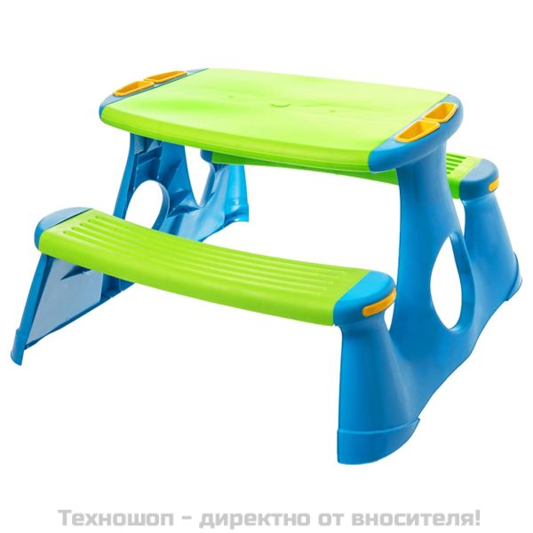 Пейка за пикник за деца, 89,5x84,5x48 см, полипропилен