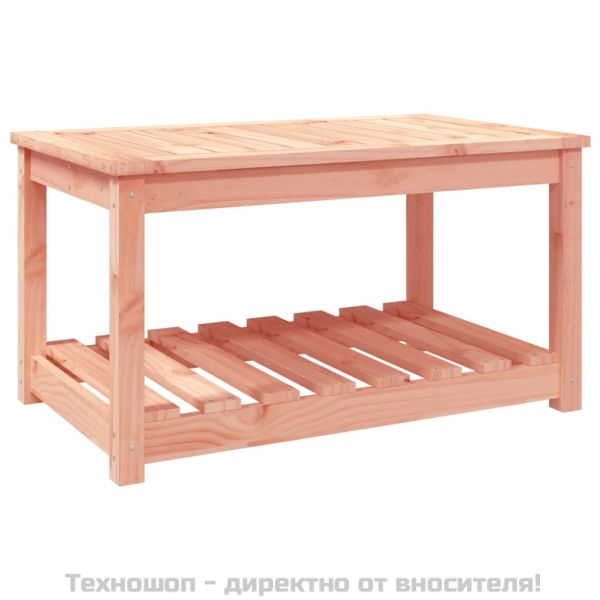 Градинска маса, 82,5x50,5x45 см, дугласко дърво масив