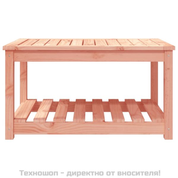 Градинска маса, 82,5x50,5x45 см, дугласко дърво масив