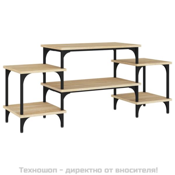 ТB шкаф, Дъб сонома, 117x35x52 см, инженерно дърво