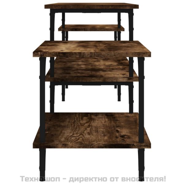 ТB шкаф, опушен дъб, 197x35x52 см, инженерно дърво