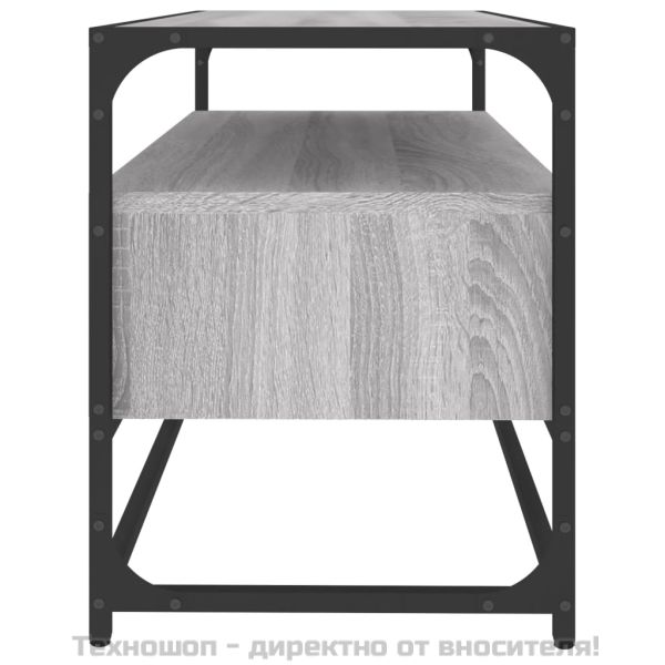 ТB шкаф, сив сонома, 80x35x45 см, инженерно дърво