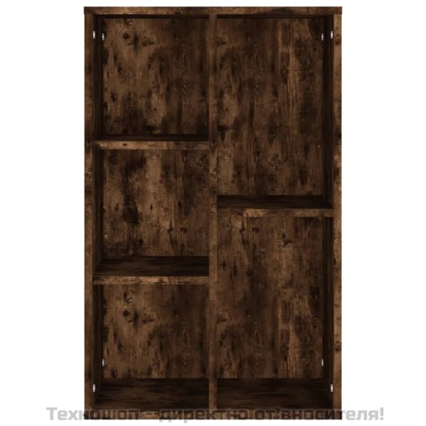 Библиотека/бюфет, опушен дъб, 50x25x80 см, инженерно дърво