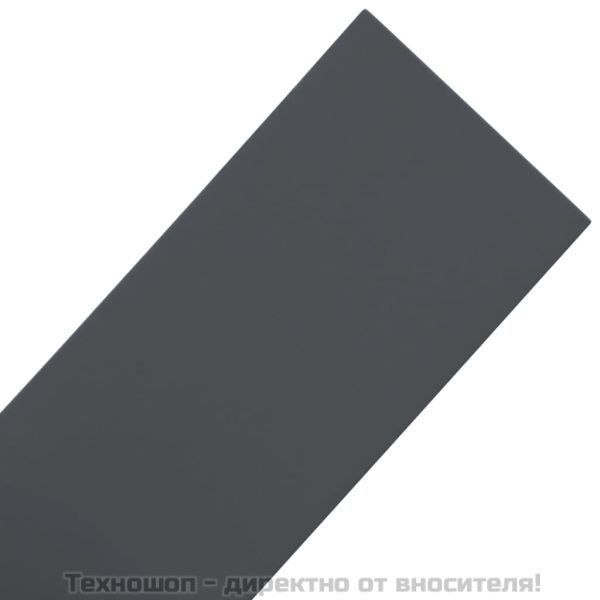 Градински кантове, 3 бр, сиви, 10 м, 15 см, полиетилен