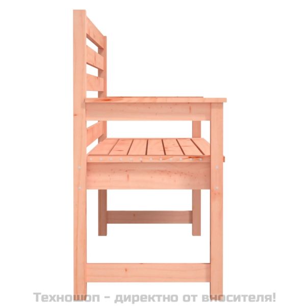 Градинска пейка 109x48x91,5 см масивна дугласка дървесина