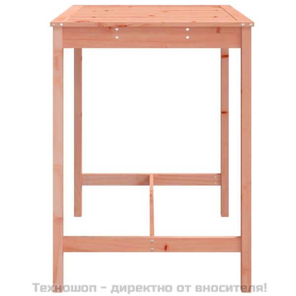 Градинска маса, 82,5x82,5x110 см, дугласко дърво масив