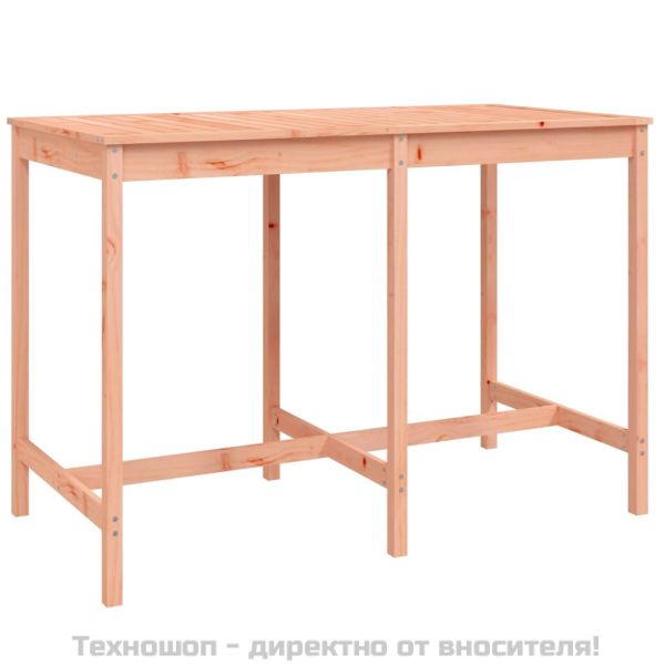 Градинска маса, 159,5x82,5x110 см, дугласко дърво масив