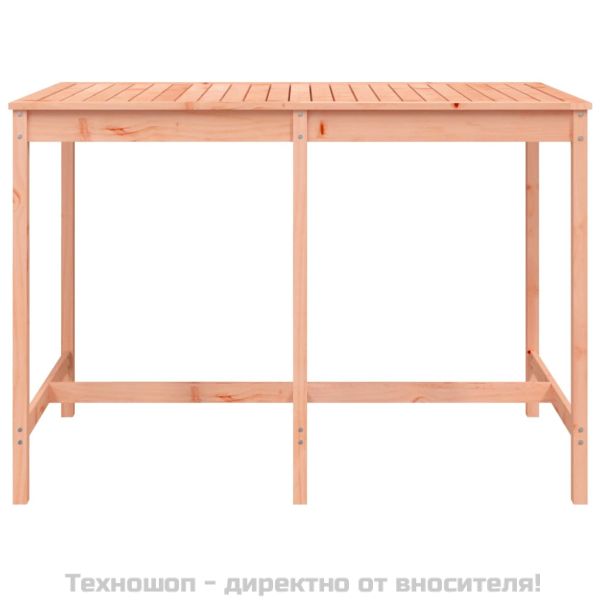 Градинска маса, 159,5x82,5x110 см, дугласко дърво масив