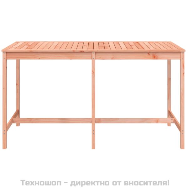 Градинска маса, 203,5x90x110 см, дугласко дърво масив