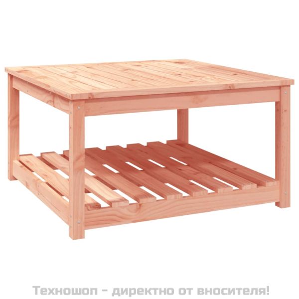 Градинска маса, 82,5x82,5x45 см, дугласко дърво масив