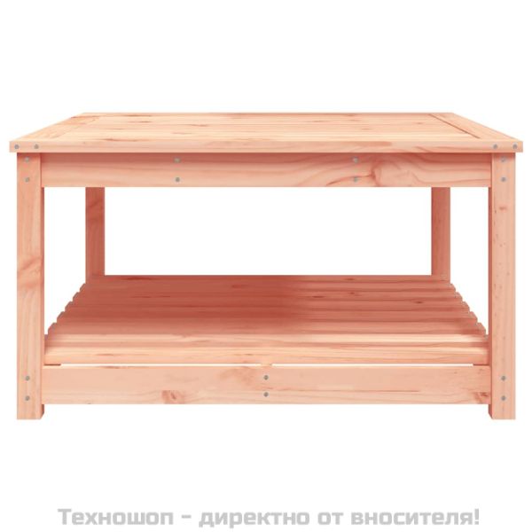 Градинска маса, 82,5x82,5x45 см, дугласко дърво масив