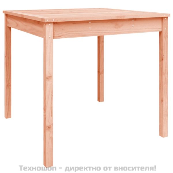 Градинска маса, 82,5x82,5x76 см, дугласко дърво масив