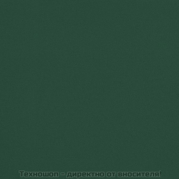 Конзолен градински чадър с LED и метален стълб 350 см зелен