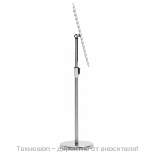 A4 постер борд на стойка, сребрист, алуминиева сплав