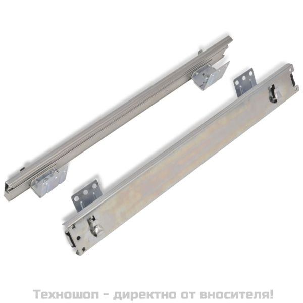 Плъзгащи се телени кошници, 2 бр, сребристи, 800 мм