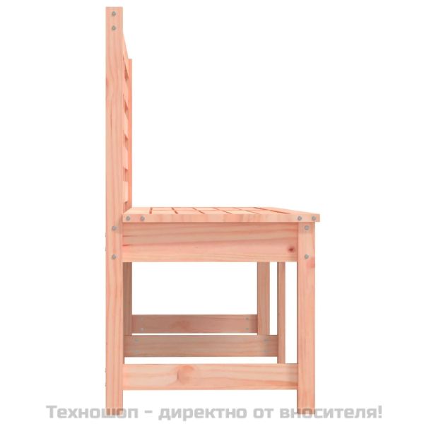 Градинска пейка 157,5 см масивна дугласка дървесина