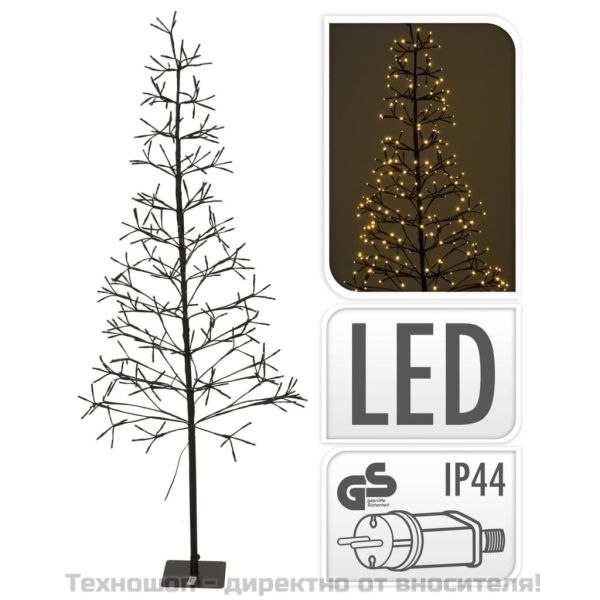 Ambiance Коледна елха с 280 LED, 150 см