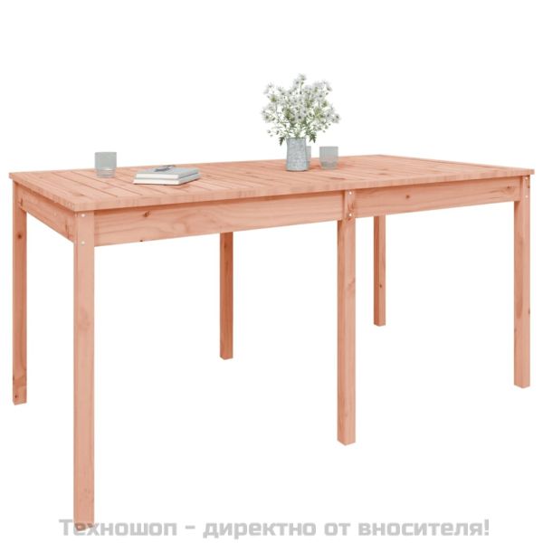 Градинска маса, 159,5x82,5x76 см, дугласко дърво масив